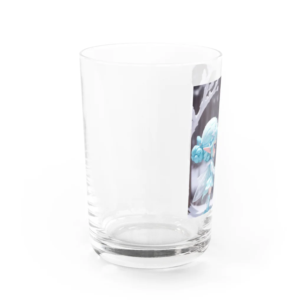 Mars Model Agencyのいつも一緒だよ　氷の妖精たち Water Glass :left