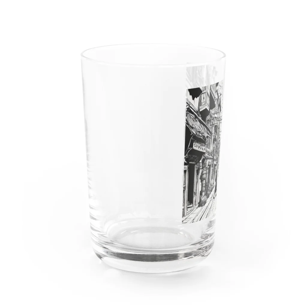 abc1127のold style Water Glass :left