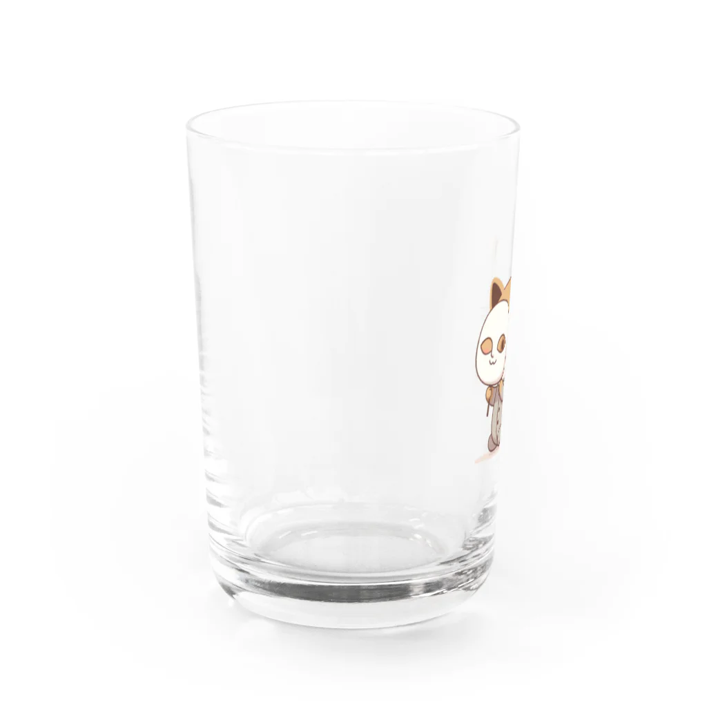 K'ramaの猫の仮面 Water Glass :left