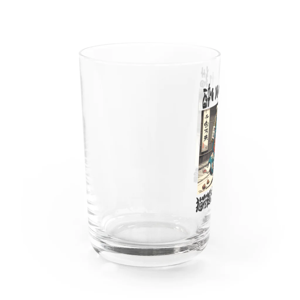 iroironの酔いどれ猫 Water Glass :left