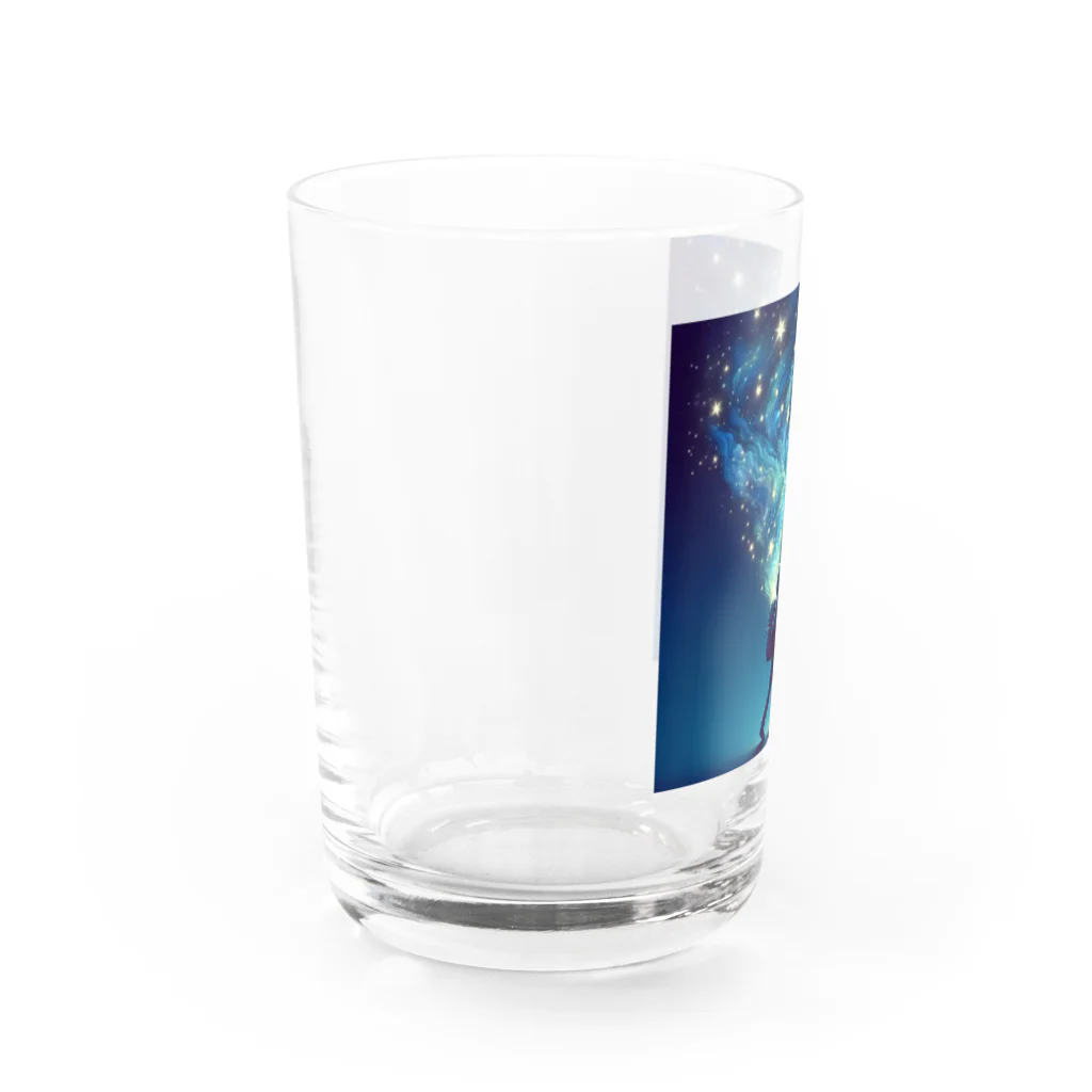 kok&foreverの星空を運ぶ夢想家 Water Glass :left