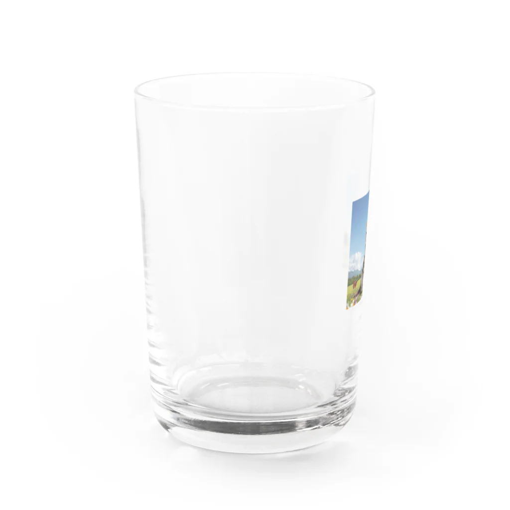 ニャムの上品さんニャン Water Glass :left