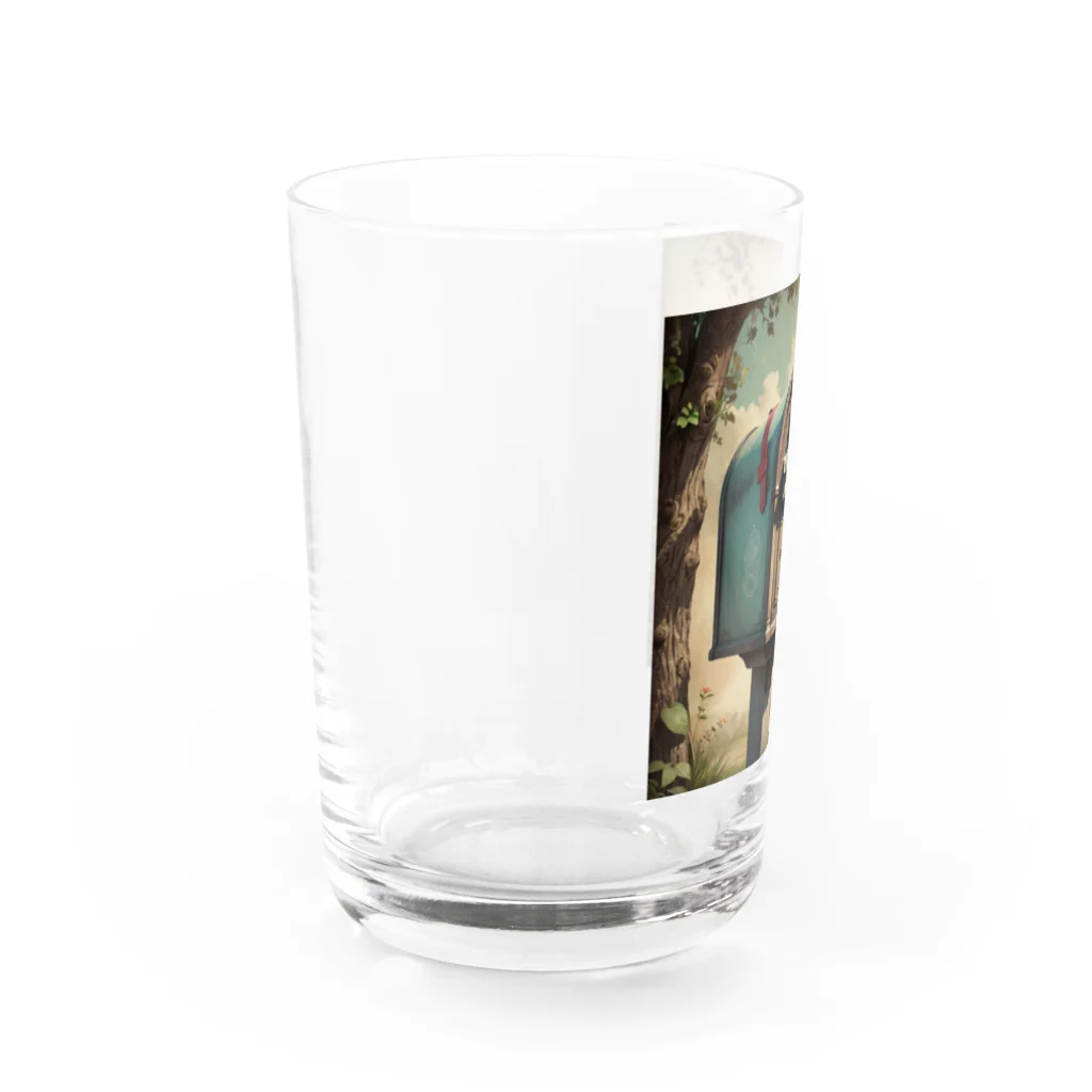 AI妖怪大図鑑のポスト妖怪　メルキッタ Water Glass :left