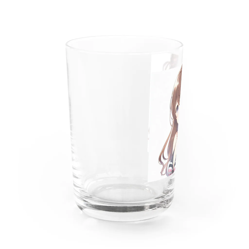 ShopＴＫの水着を選ぶ少女 Water Glass :left