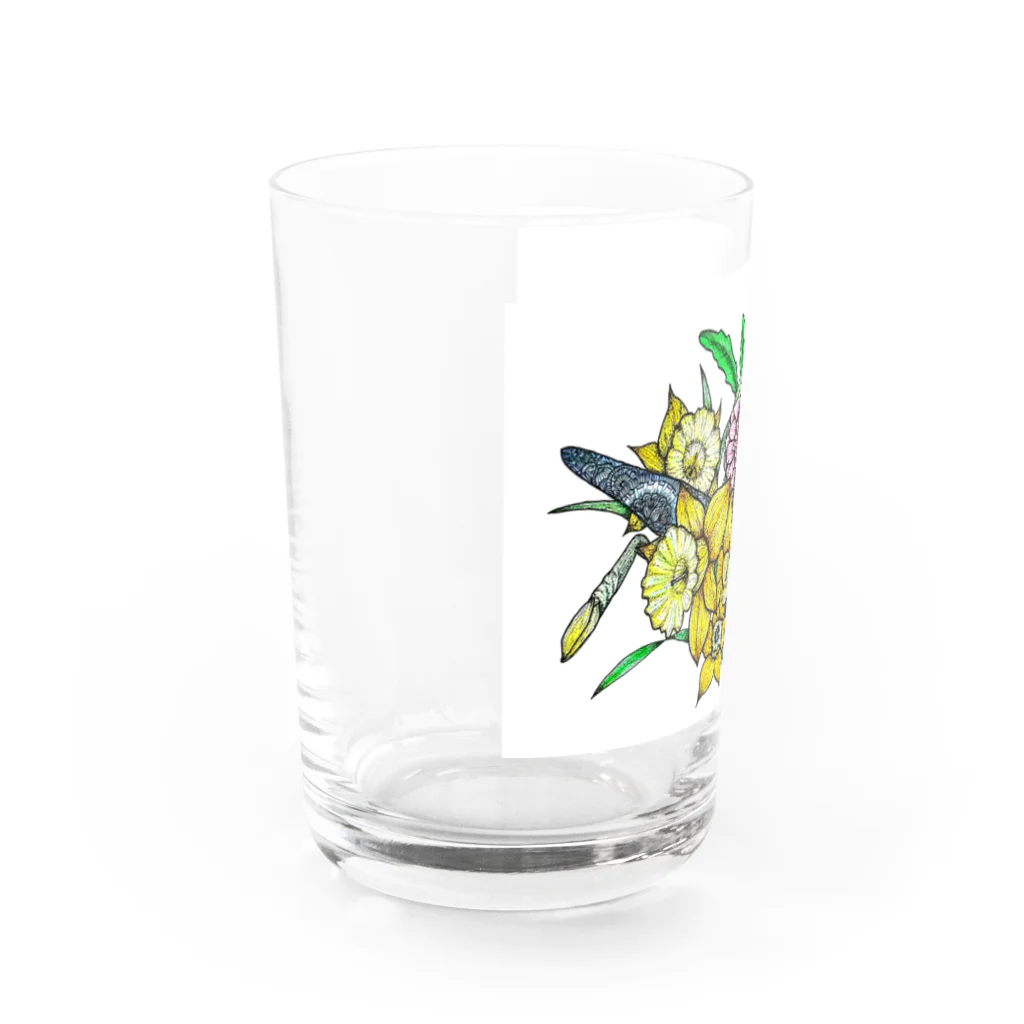 曼荼羅屋の海の母 Water Glass :left