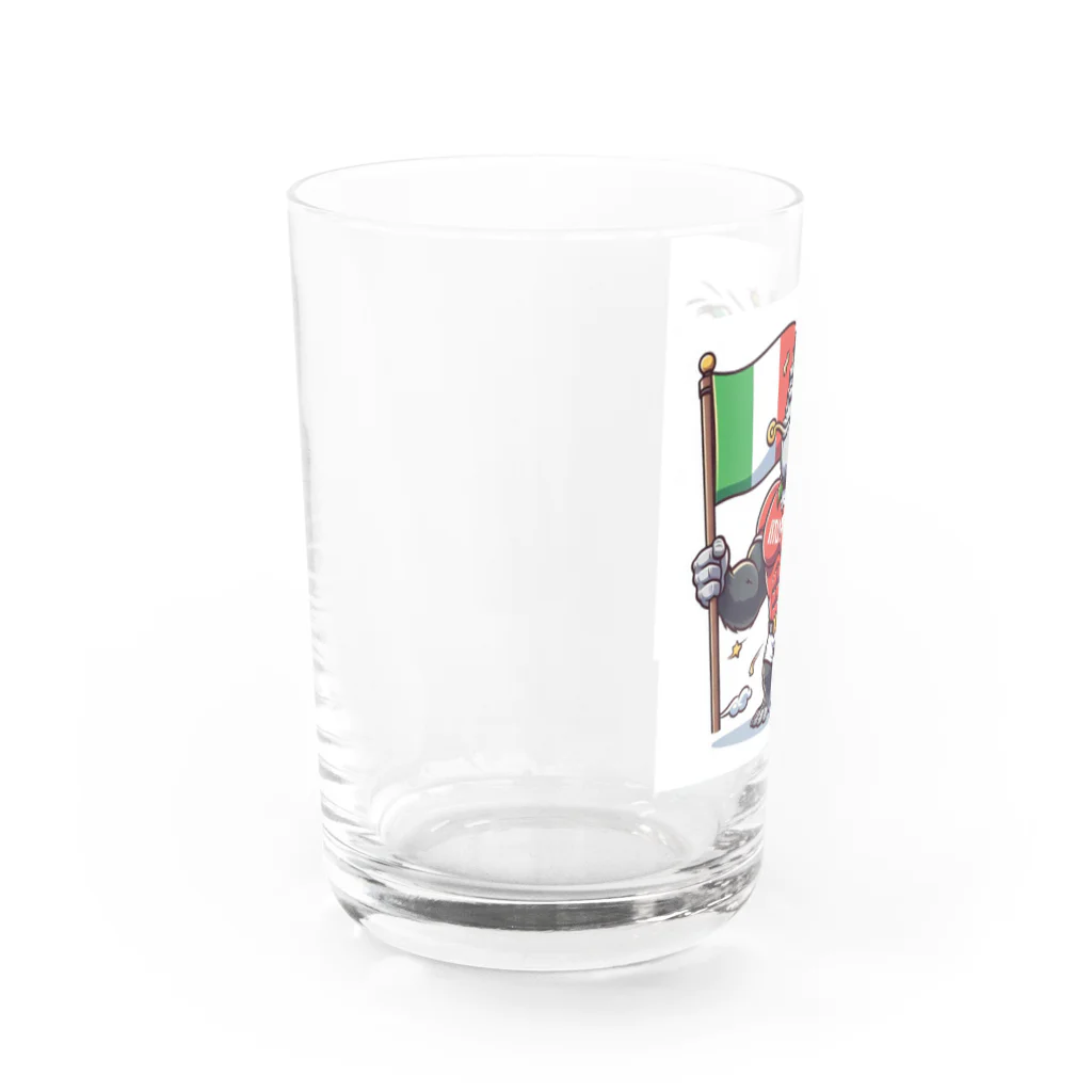 スピリチュアルキャットのゴリラシリーズ Water Glass :left