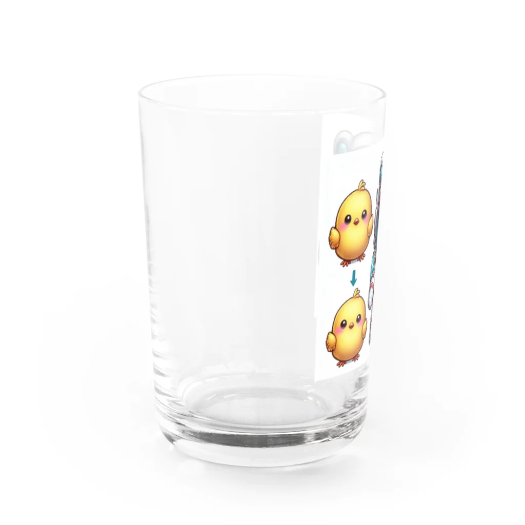 ichi_cocoのスペースキティ Water Glass :left