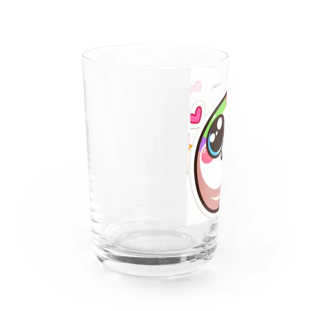 yuyuworldのにこにこスマイル Water Glass :left