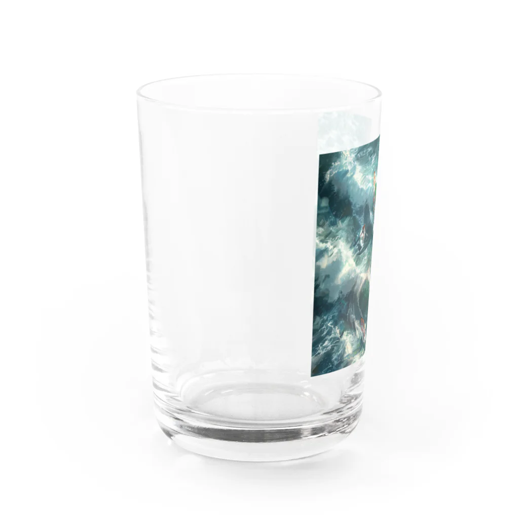 AQUAMETAVERSEのsupとwindsurfingrレース　エンジェル717 2065 Water Glass :left