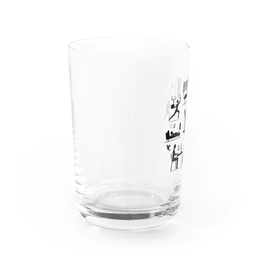 Monochrome_or_Colorfulの好きなものこそ上手 Water Glass :left