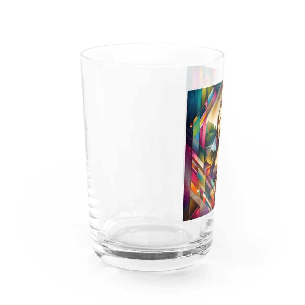 Qten369のモナリザ？ Water Glass :left