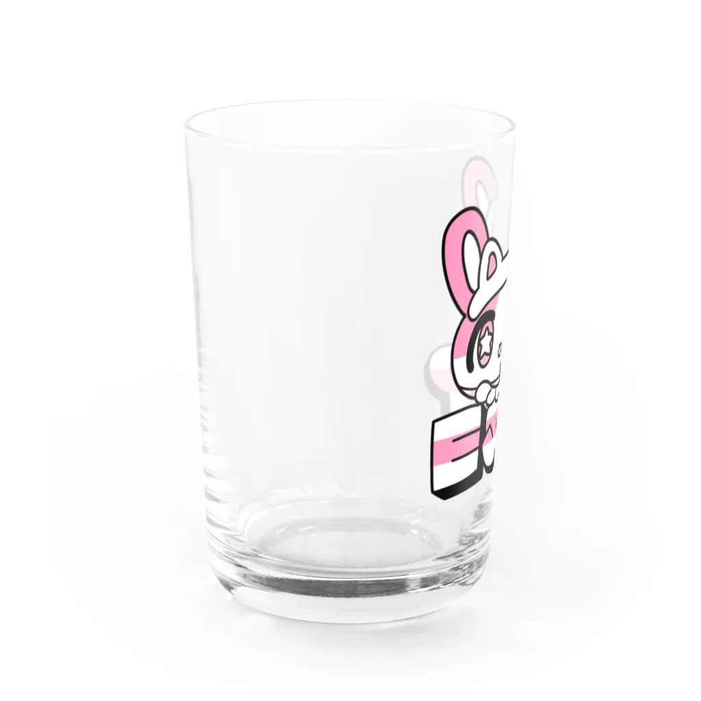 ムラサキゲジゲジのオンラインショップの16性格タコちゃんず ESFP Water Glass :left