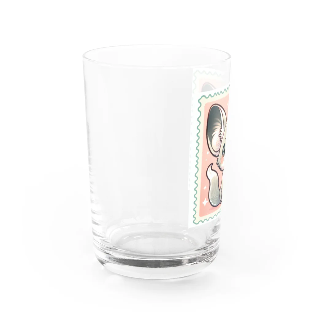 ゆうちゃんNFTいいねの耳長フェネックちゃん21 Water Glass :left