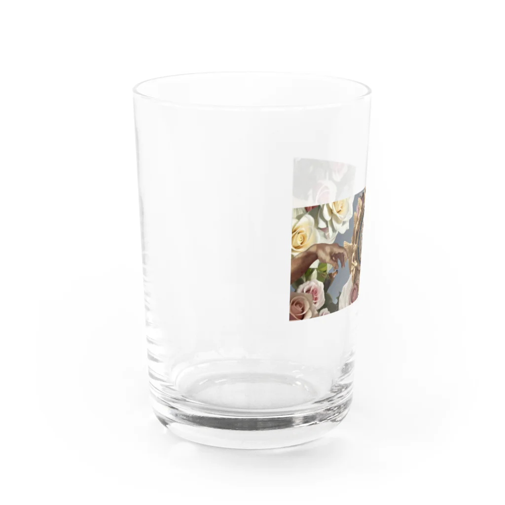 はろめりちゃんの秘密結社 梟　はくあちゃん Water Glass :left