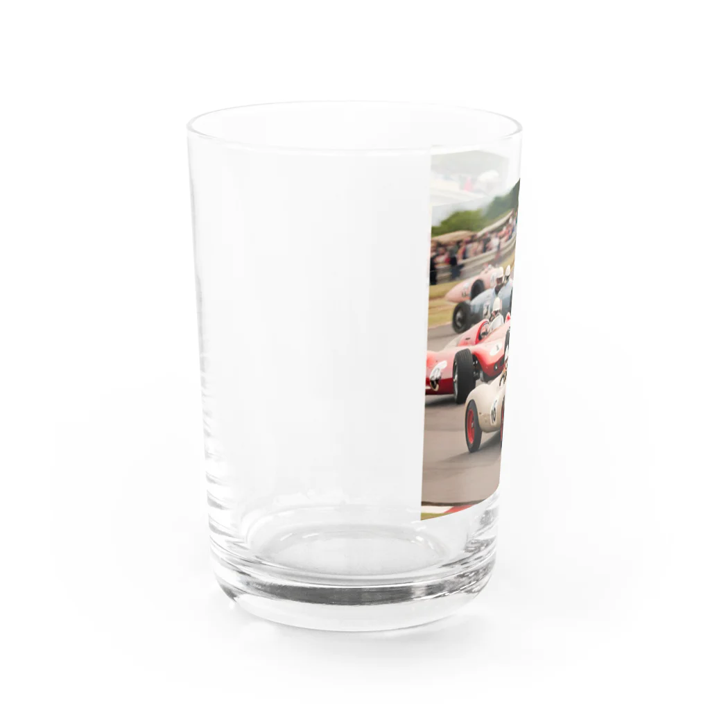 the blue seasonの伝統の轍―クラシックレースの熱戦 Water Glass :left