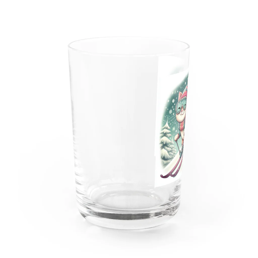 hyuga123のすべってます Water Glass :left