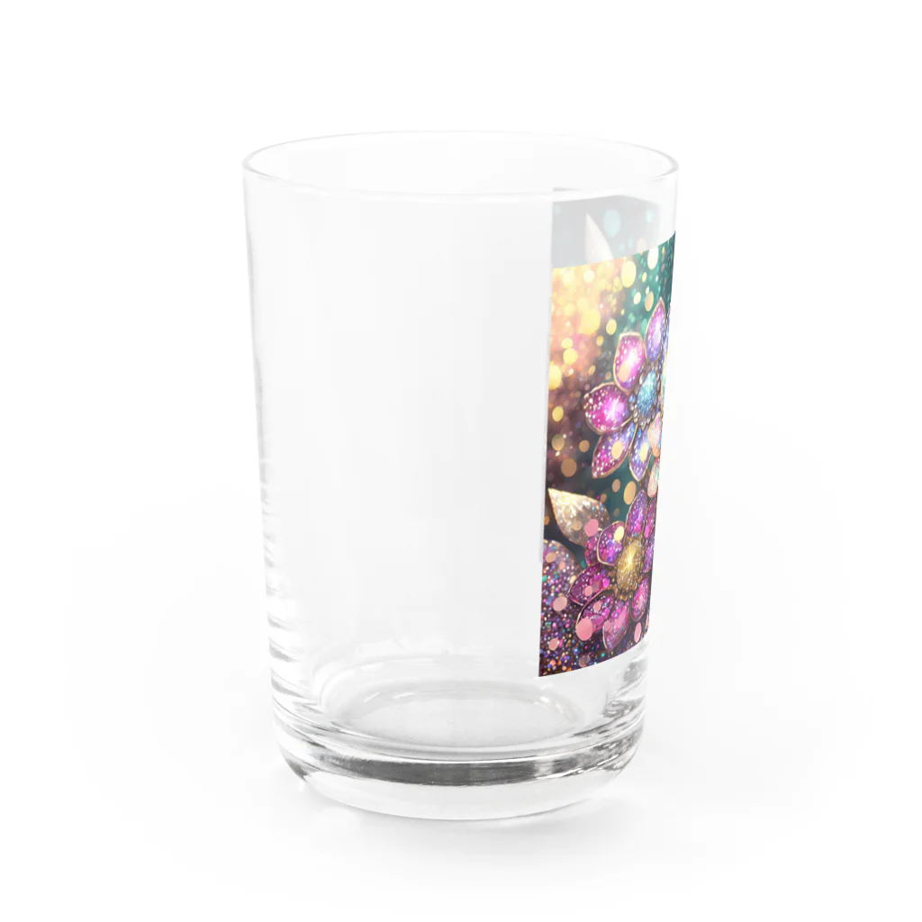 Rimapiの宝石のような花 Water Glass :left