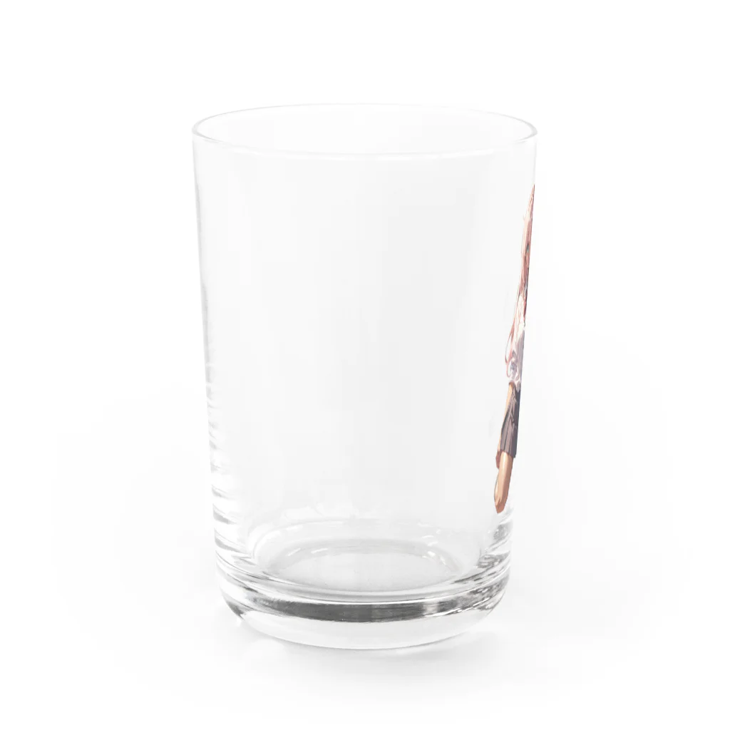 ヴィヴィオの膝をつく Water Glass :left