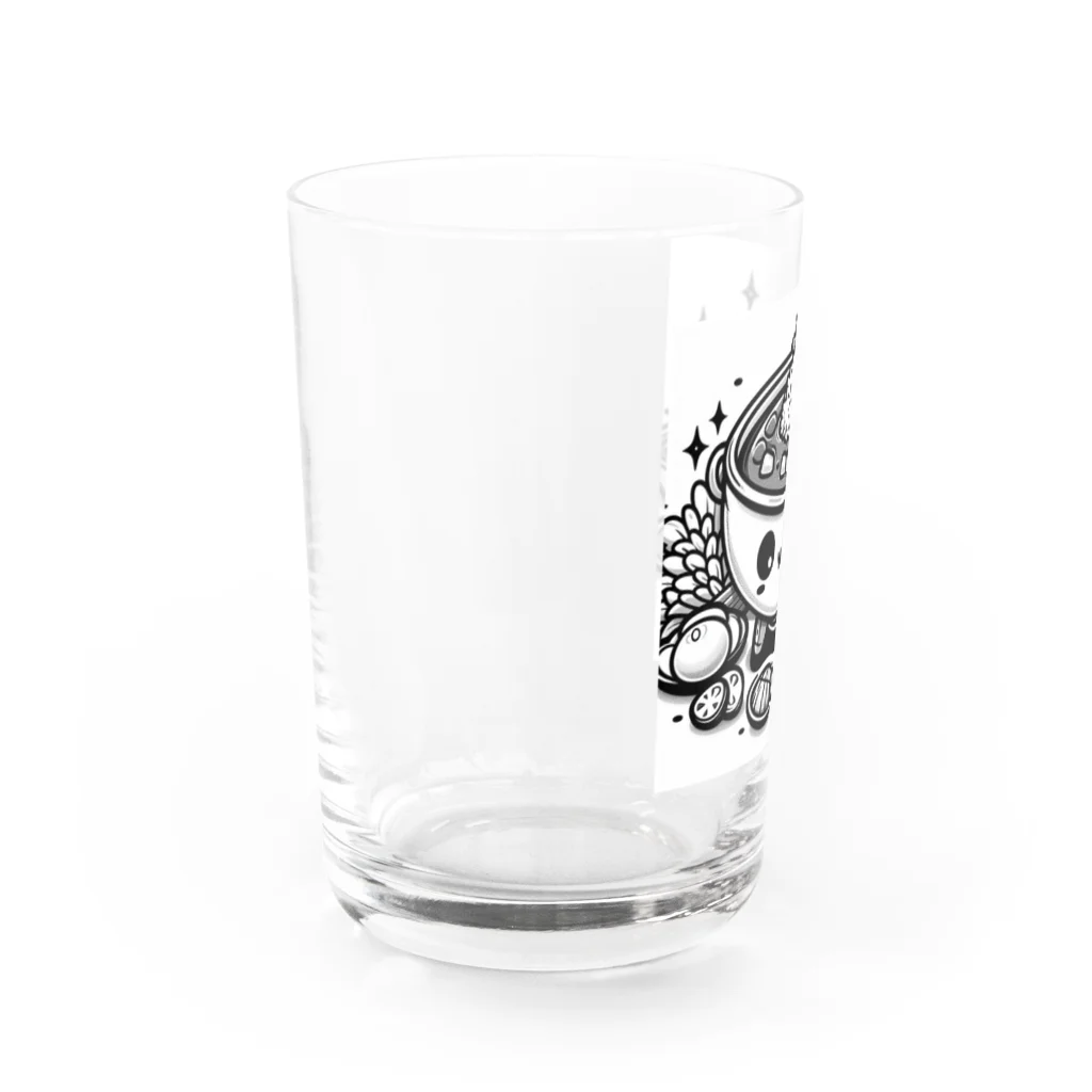 アミュペンのユニークなカレーバランス Water Glass :left