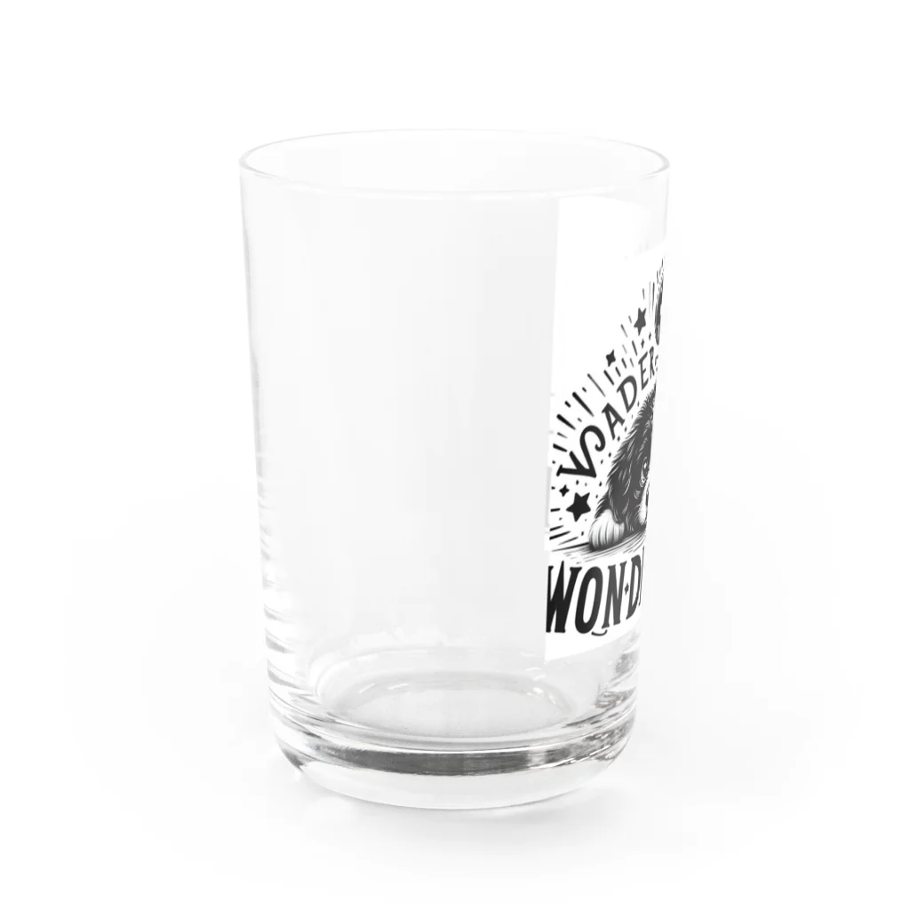 アミュペンの素敵わんちゃん Water Glass :left