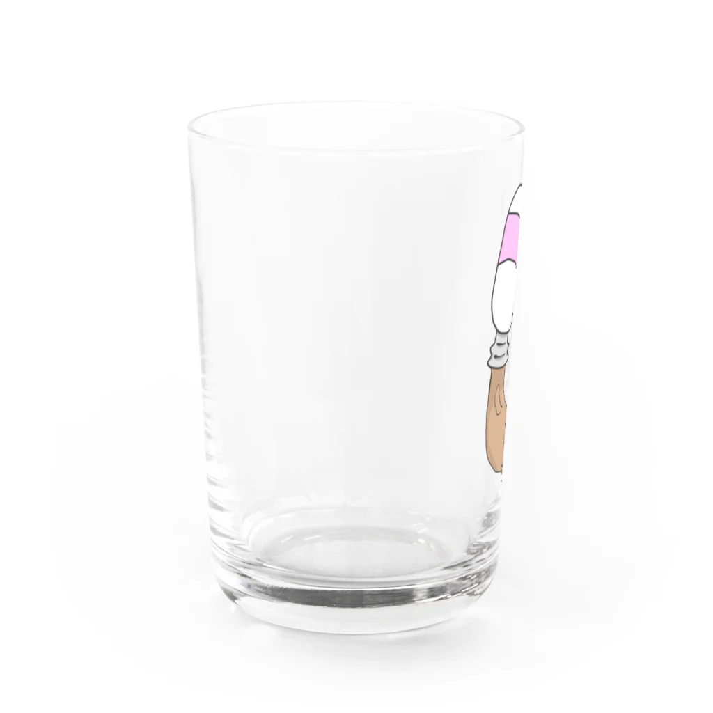 咲川マイゴのチューブわんこ Water Glass :left