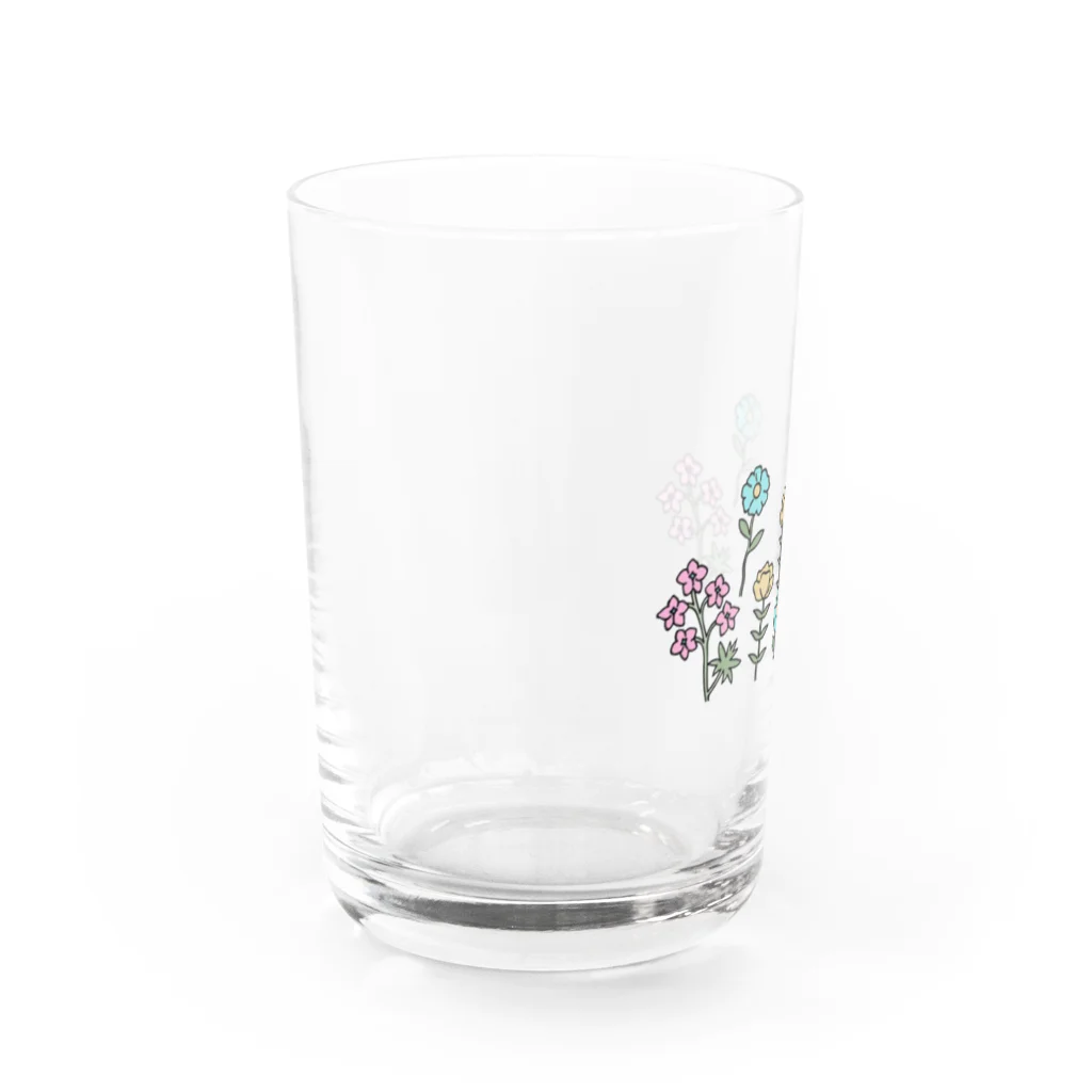 MUROの小さい花畑シリーズ Water Glass :left