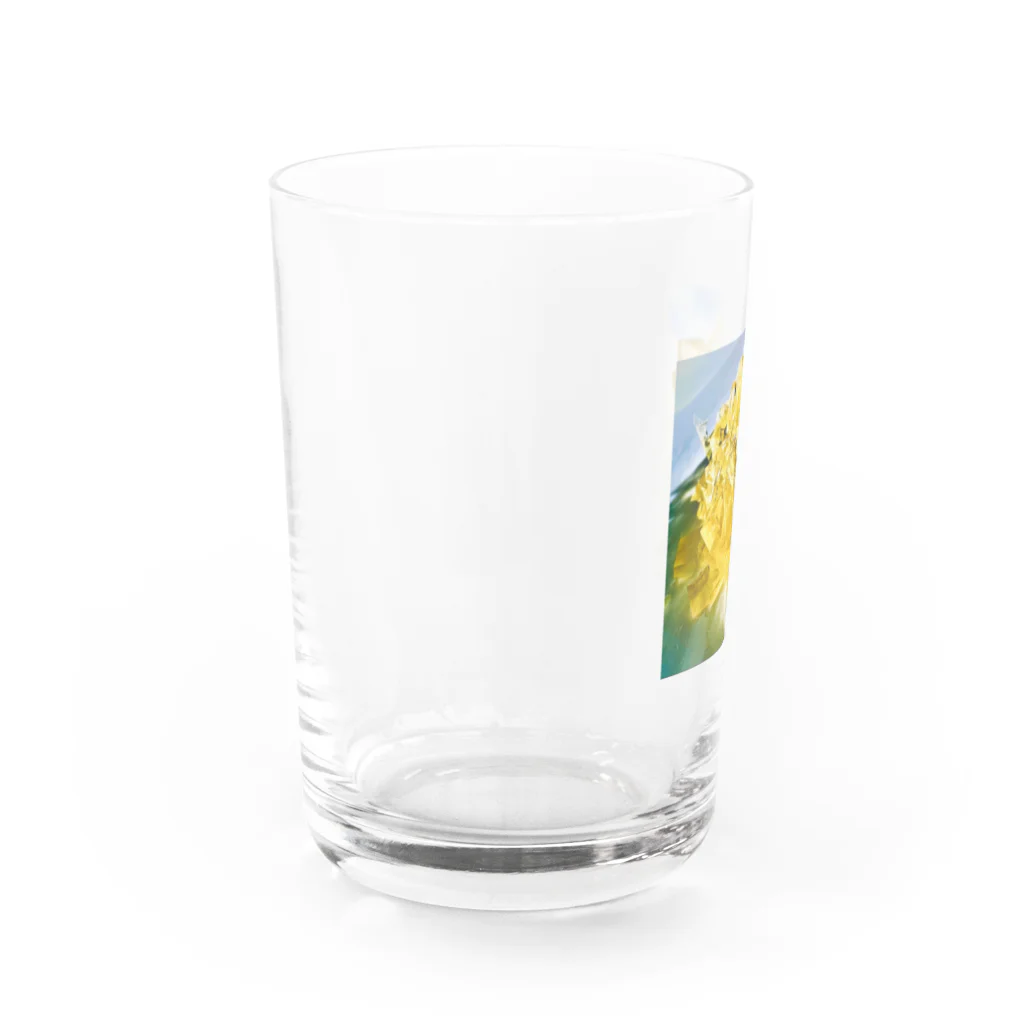 犬ボンボンのReflection  Water Glass :left