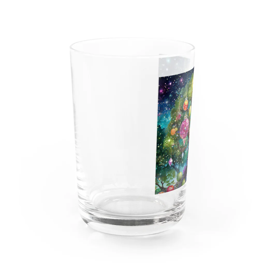Rimapiのキラキラフルーツツリー Water Glass :left