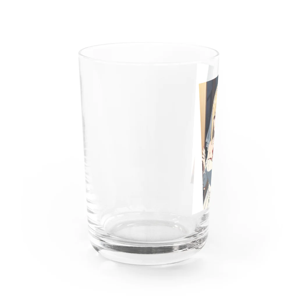 rebon/リボンの戦場花嫁 Water Glass :left