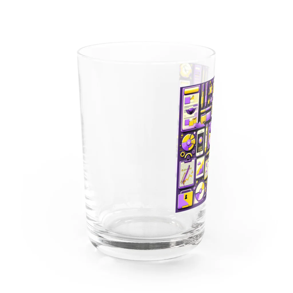 パープルルームの仕事をより楽しく彩る一品 Water Glass :left