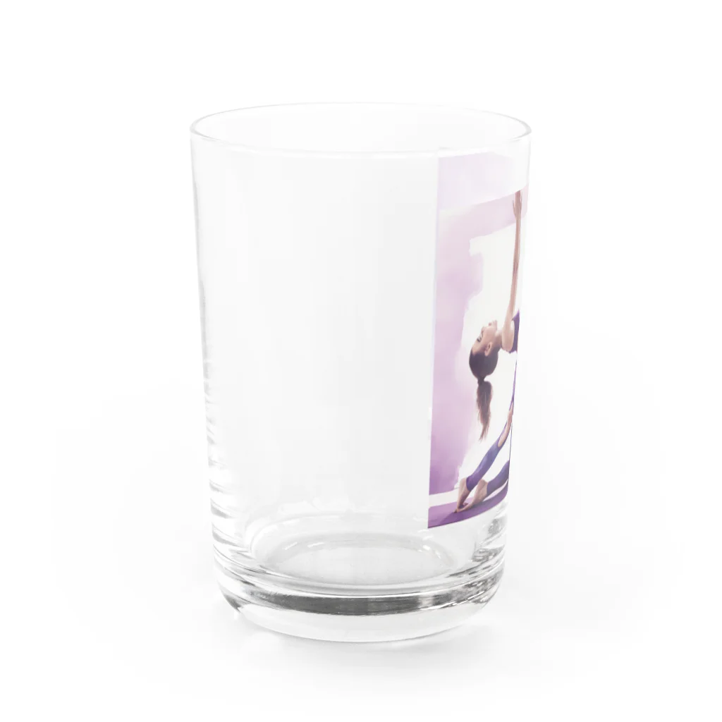 パープルルームのヨガを極める美しさ Water Glass :left