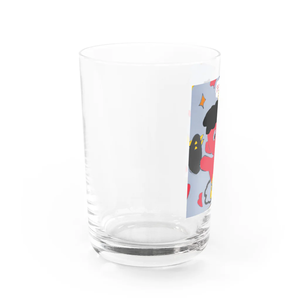 ガンモックのおにっち Water Glass :left