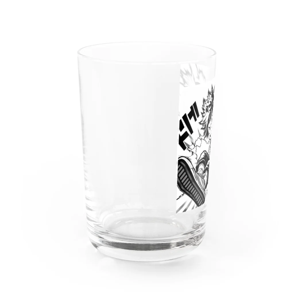 アミュペンのにっこり笑顔の男の子 Water Glass :left