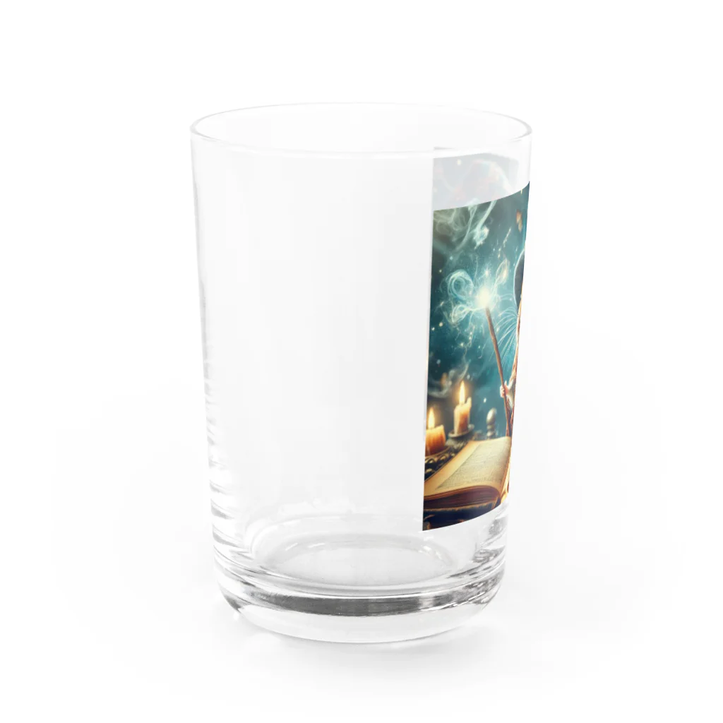 終わらない夢🌈の魔道師のネズミ🐭✨ Water Glass :left