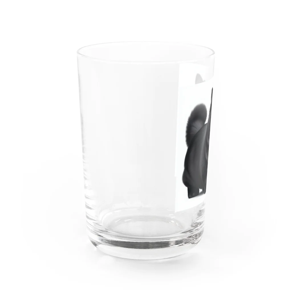 しょっぷトミィの黒猫 Water Glass :left