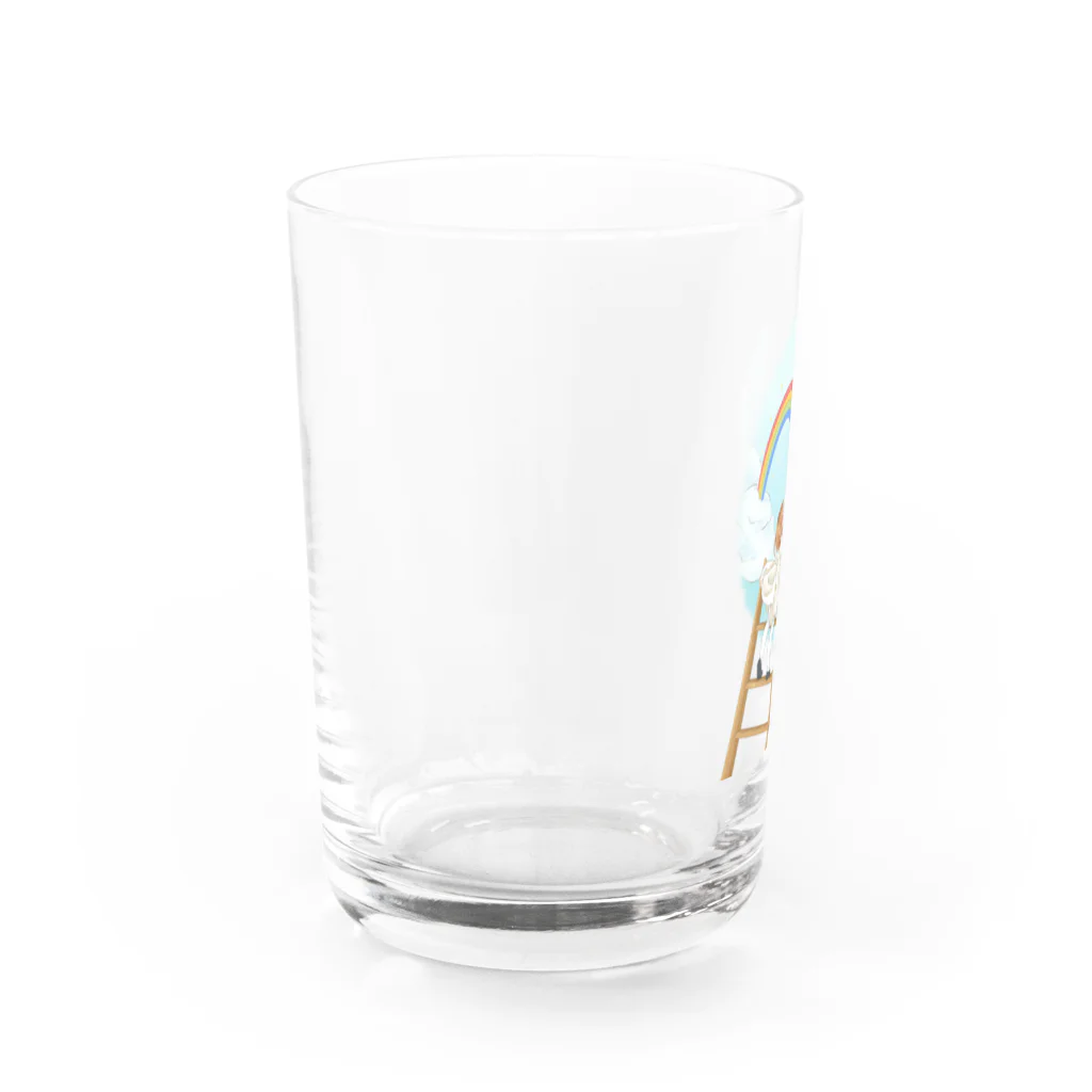 Pinokoのにじ Water Glass :left