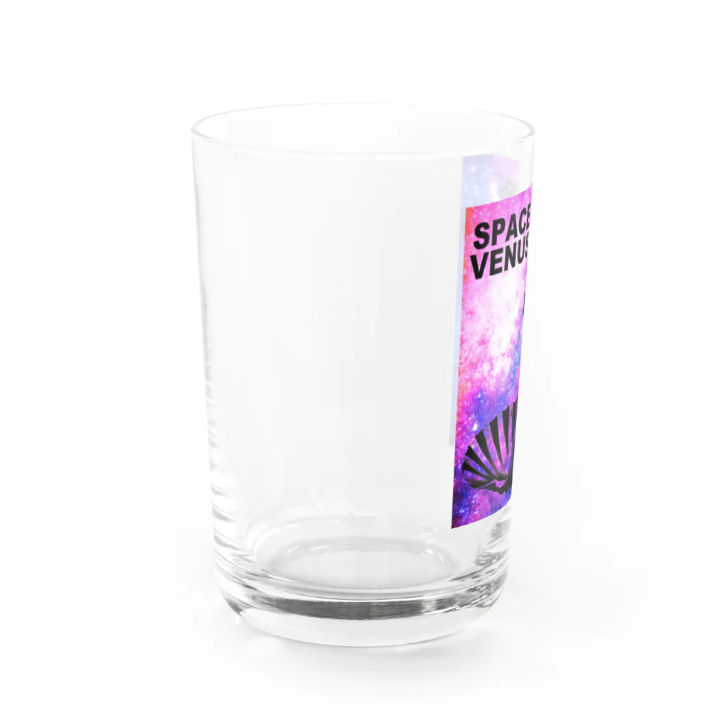 アインシュタインキャットのスペースヴィーナス Water Glass :left