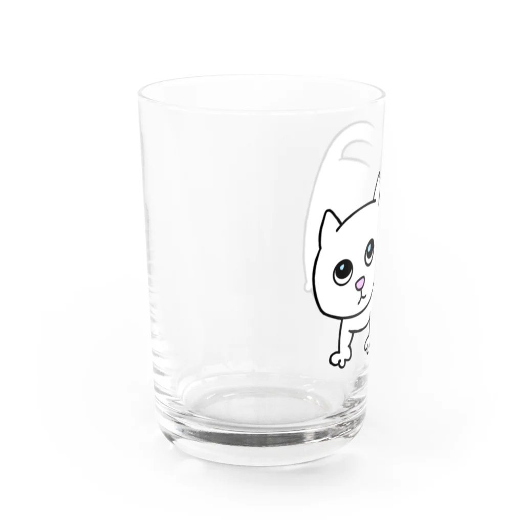 ドワーフキャットのモチのモチ　003 Water Glass :left