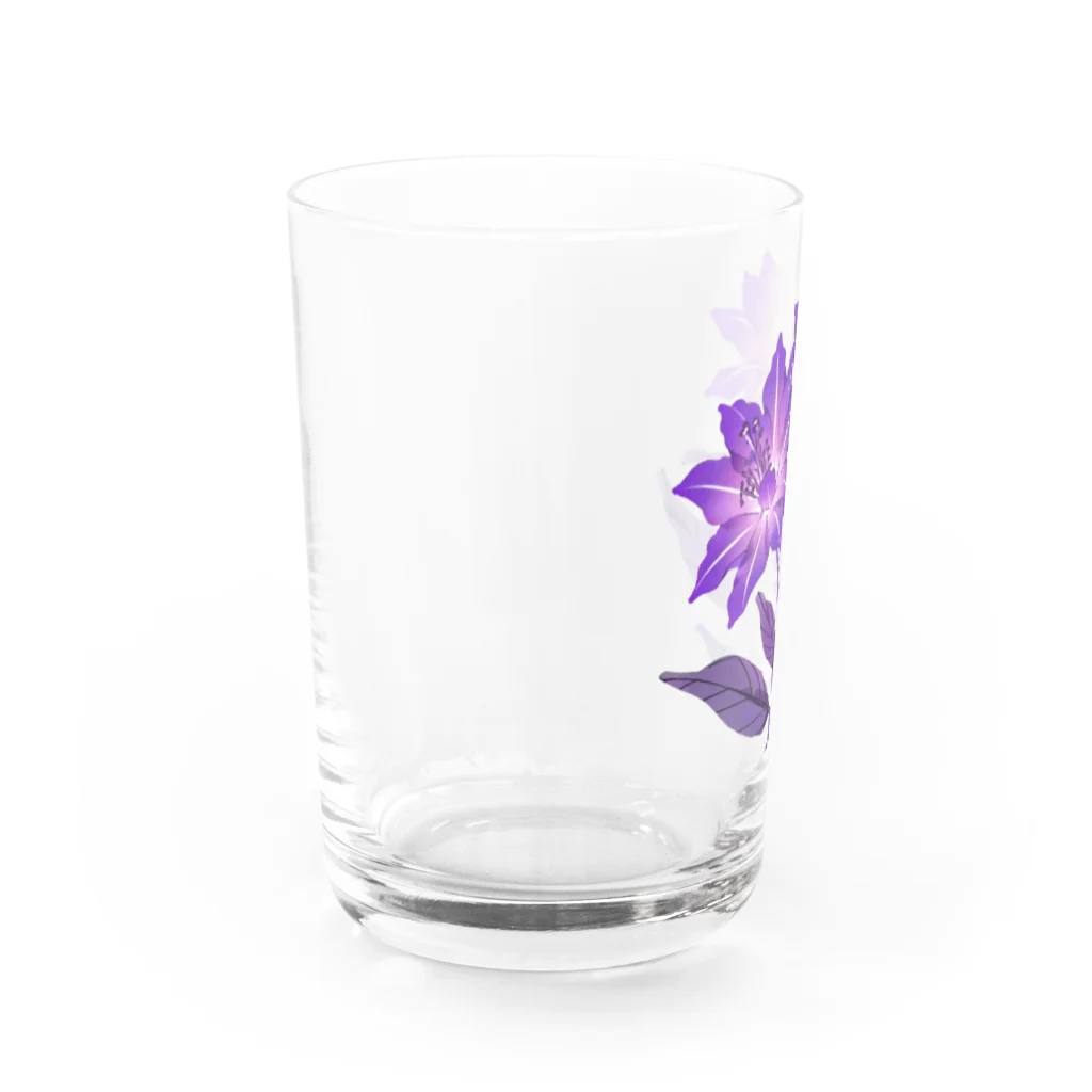 RetrowaveFlowerのRetrowaveFlower-ムラサキハナナ- Water Glass :left
