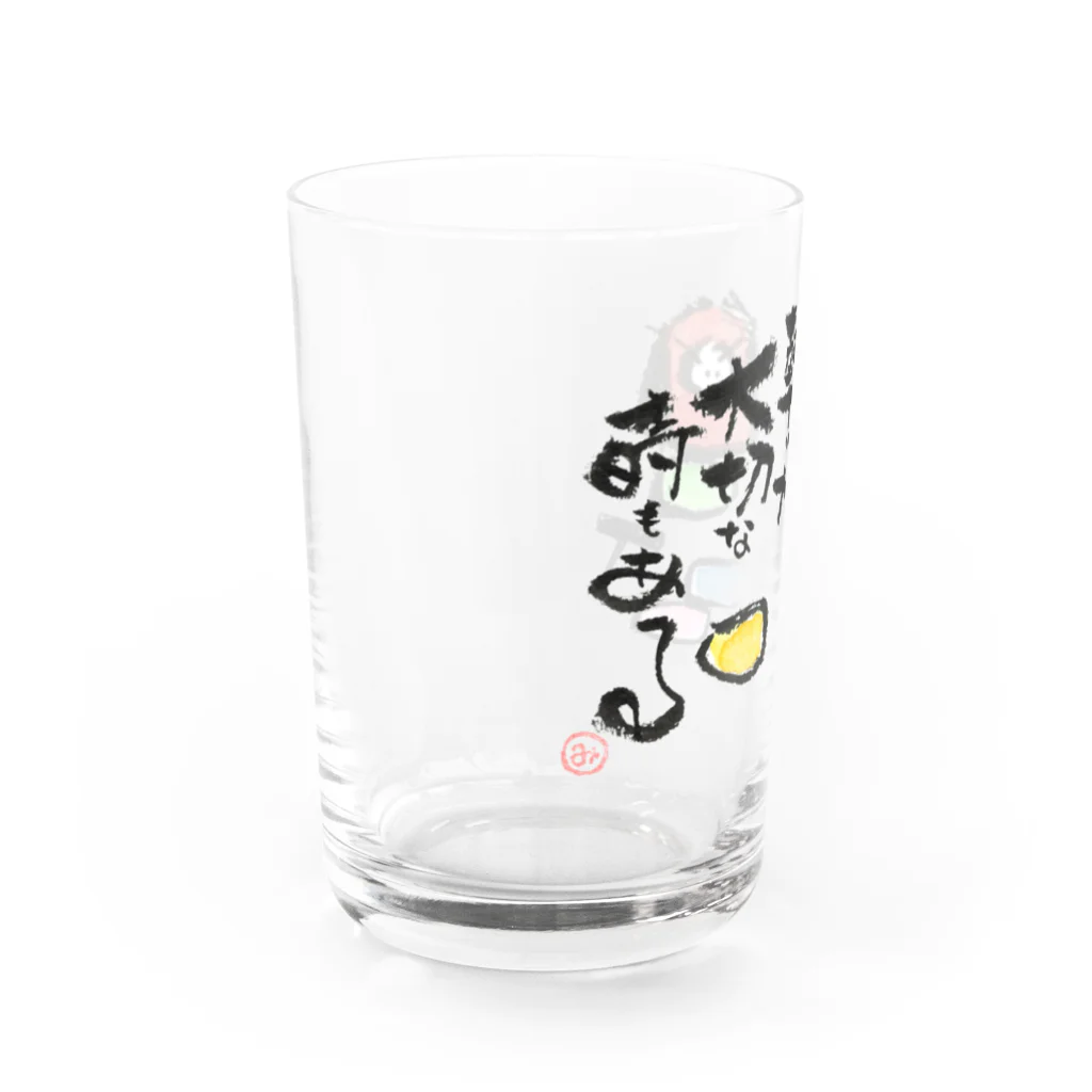 marumiのダルマシリーズ_だるま落とし Water Glass :left