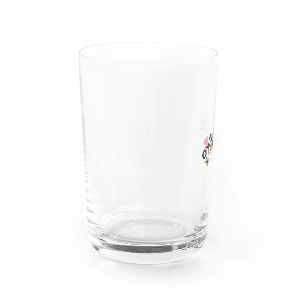 yuri-yuri-lifeの思いは届く願いは叶う Water Glass :left