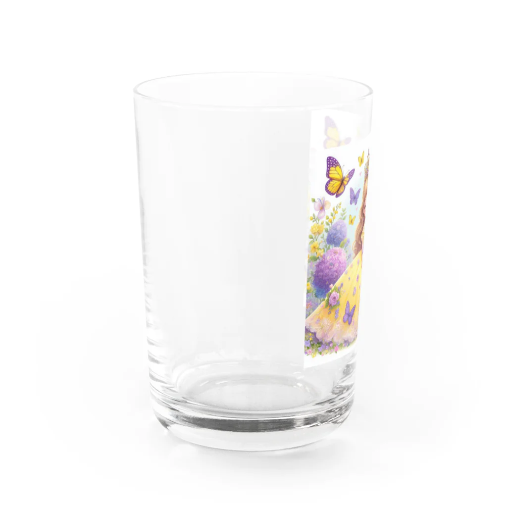 パープルルームの夢見心地の姫🌟 Water Glass :left