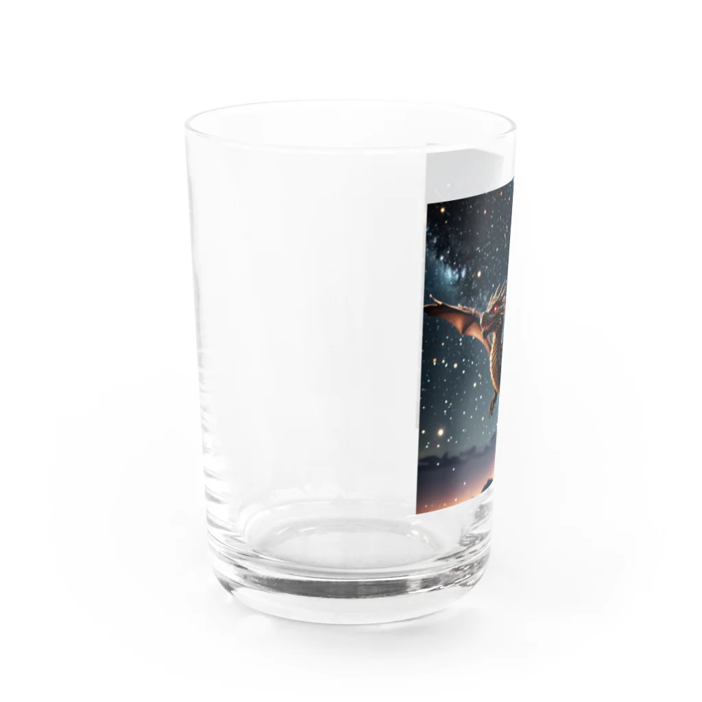 幻想都市の明星のドラゴン Water Glass :left