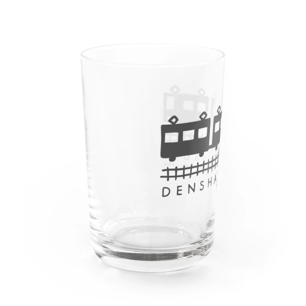 ひよこのもり工房のDENSHA　DAISUKI（淡色用） Water Glass :left