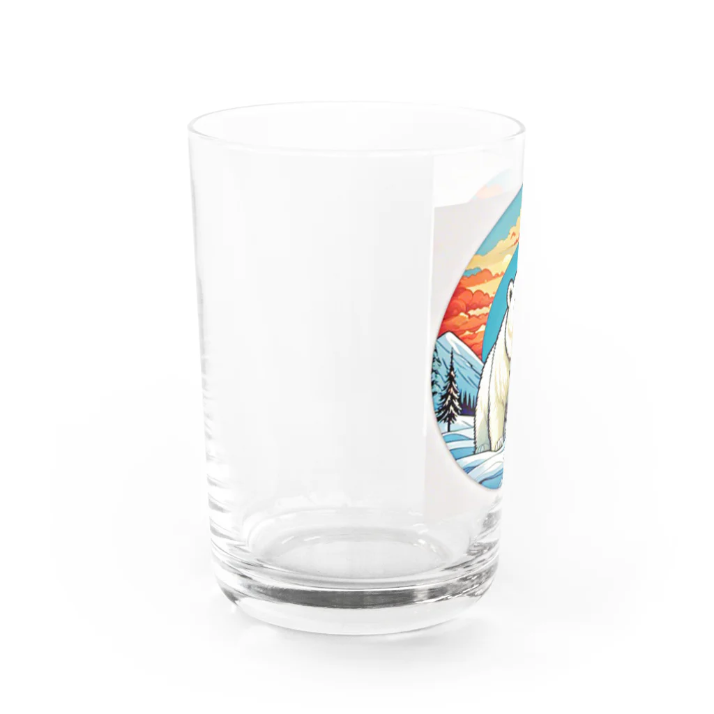 SOA  Designのシロクマ Water Glass :left