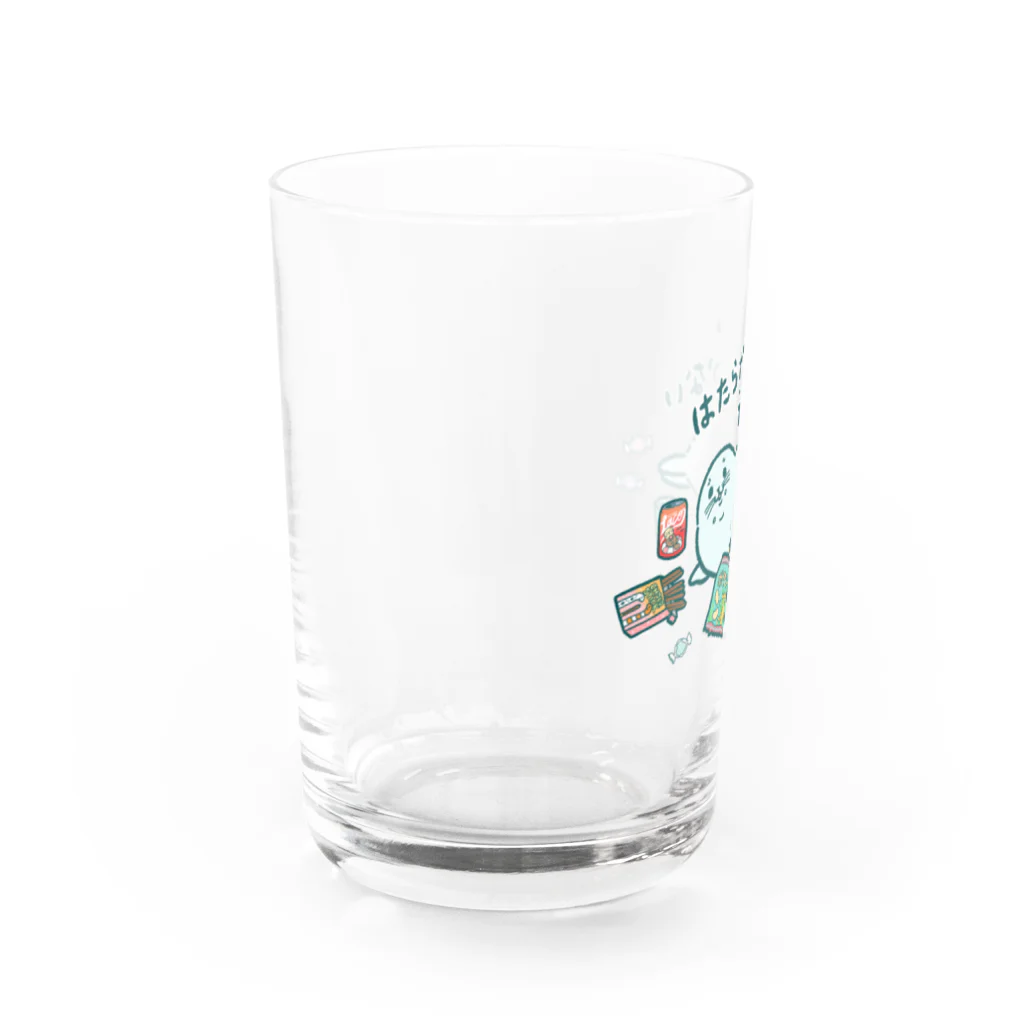 マカロニ工房の働かないアザラシ Water Glass :left