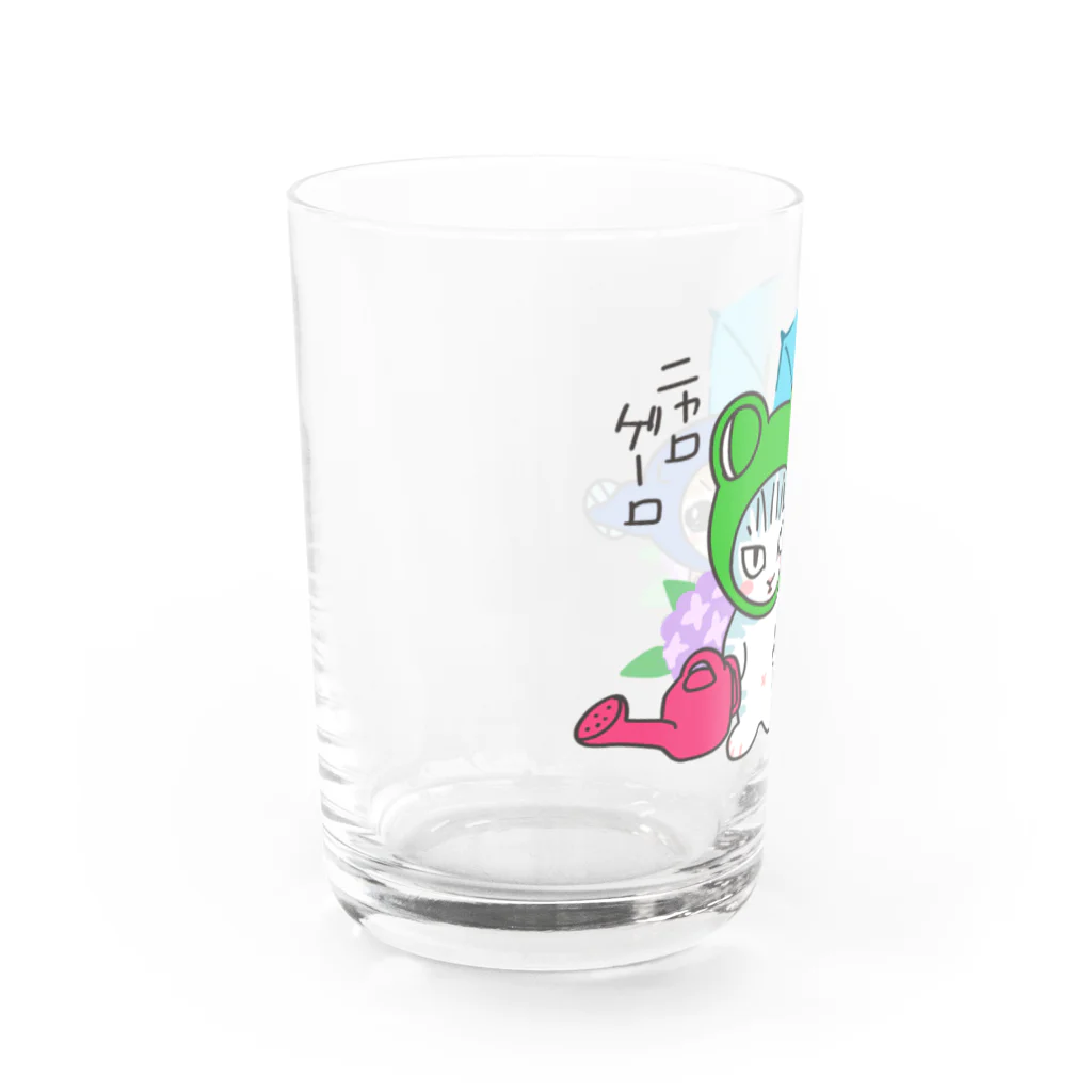 nya-mew（ニャーミュー）のニャロゲーロ Water Glass :left