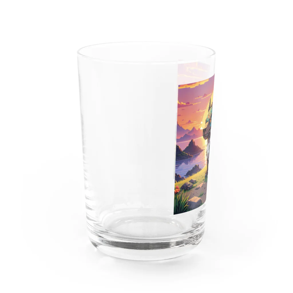 KAZENOKO_3の犬？ Water Glass :left