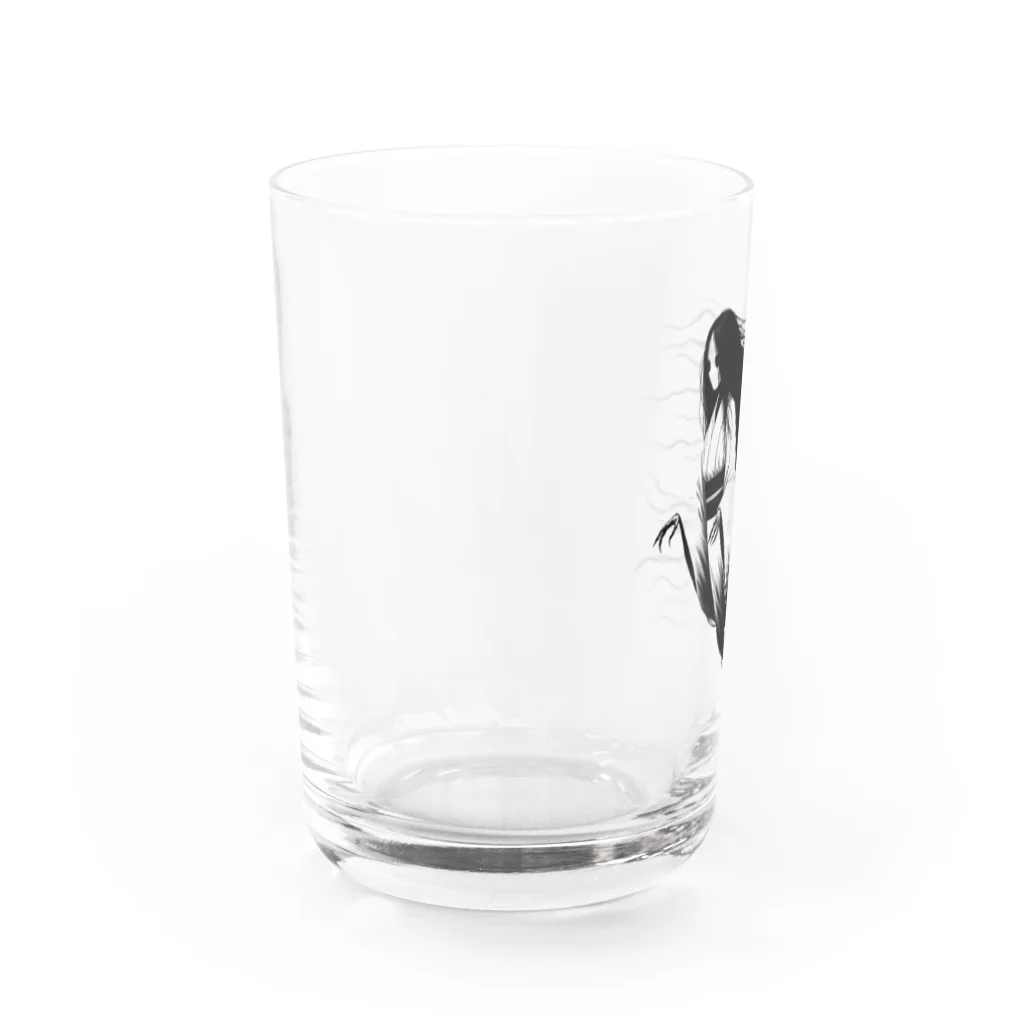 DAIKOKUTEN_MAMEKOのおばけ Water Glass :left