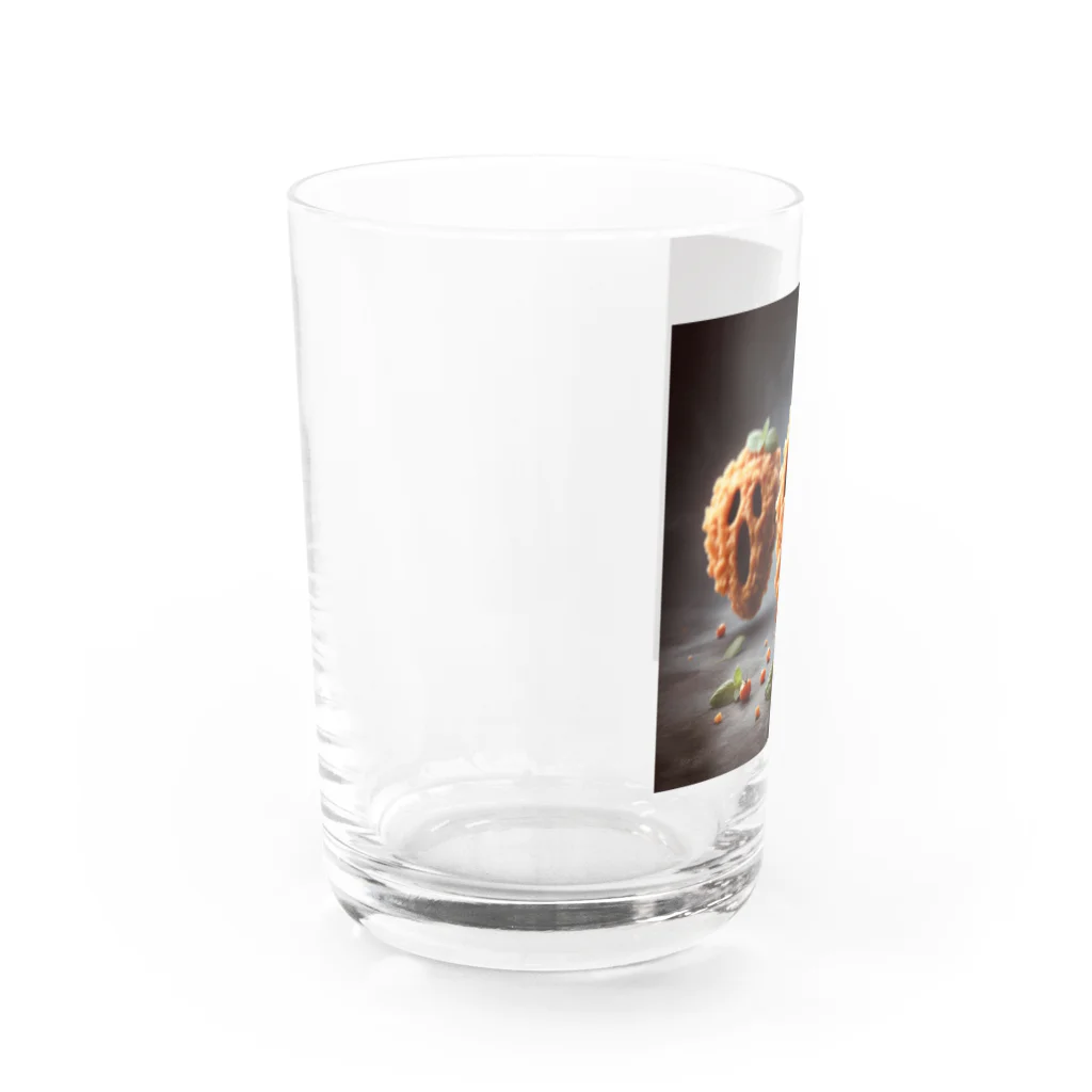 ハピShopのスクリームフライドチキン Water Glass :left